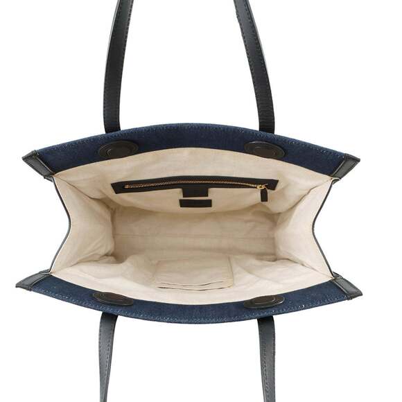 GUCCI Authentic Black Canvas Tote Bag - Picture 5 of 16